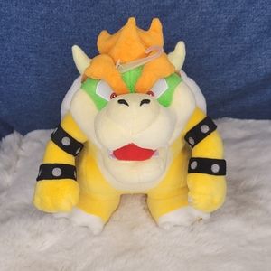 Super Mario Bowser Plush NWT